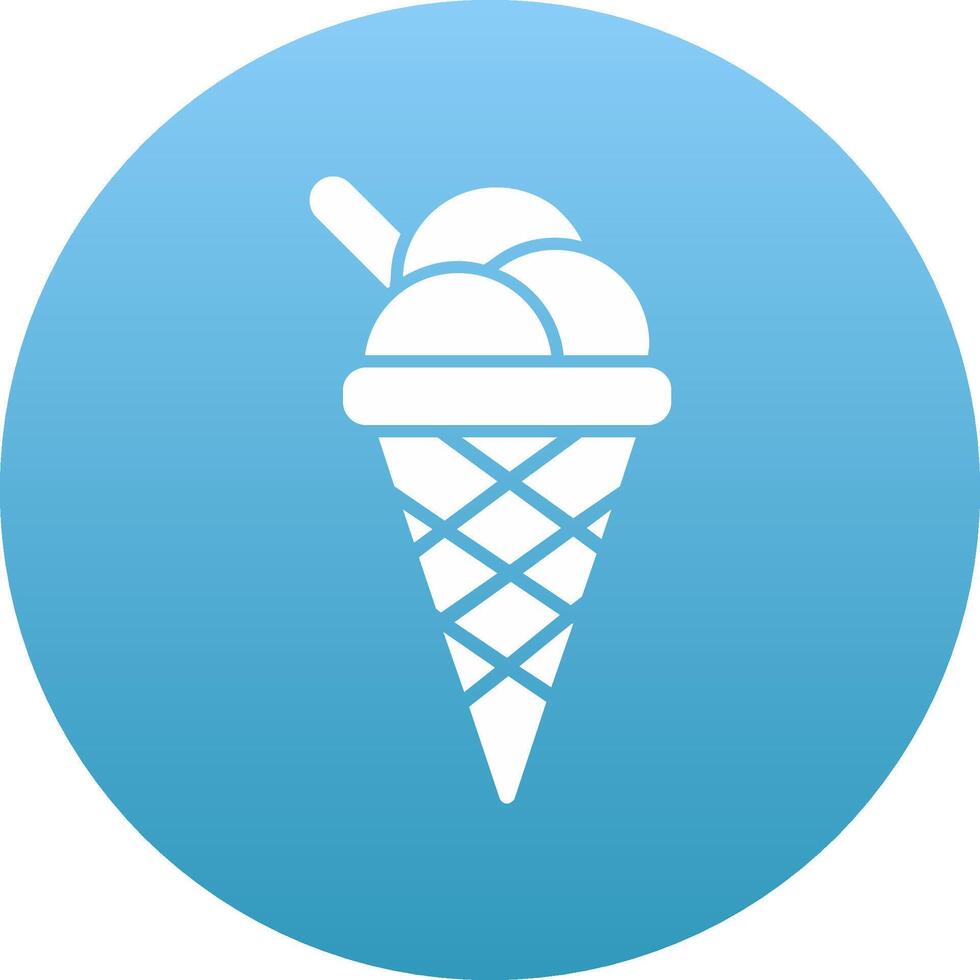 Ice Cream Icon Design Symbol vector