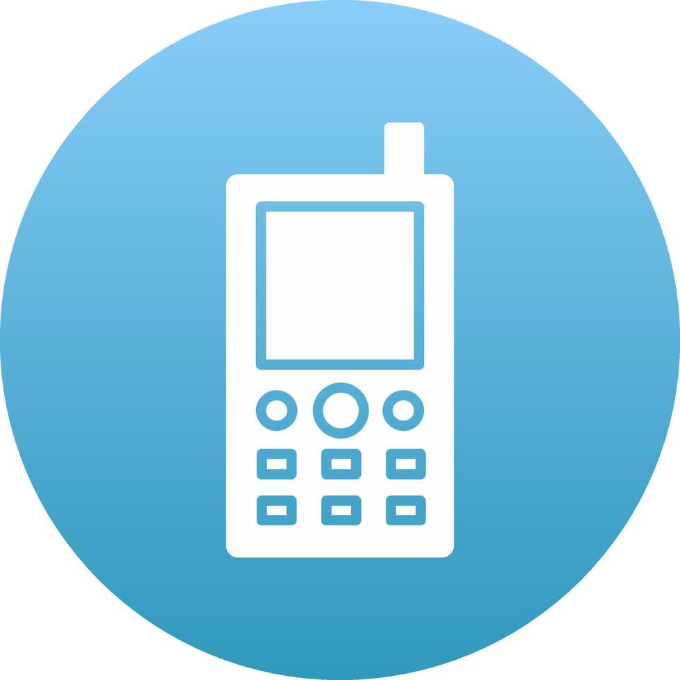 Mobile Phone Icon Design Symbol vector