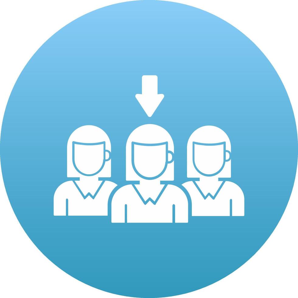 New Hire Icon Design Symbol vector