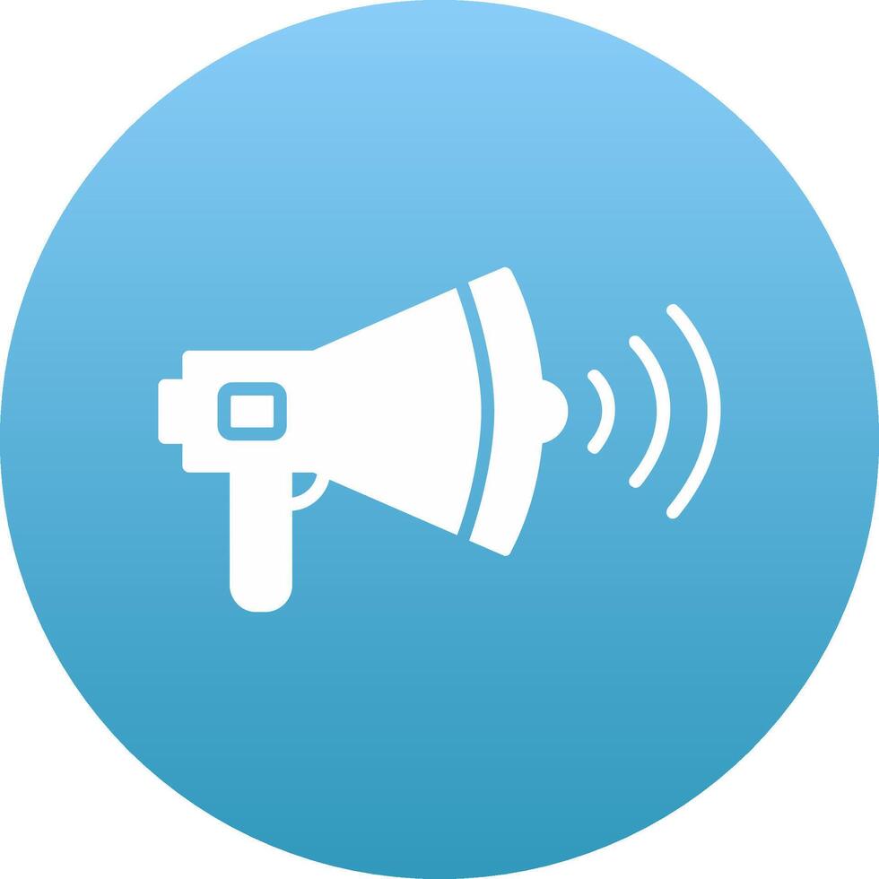 Megaphone Icon Design Symbol vector