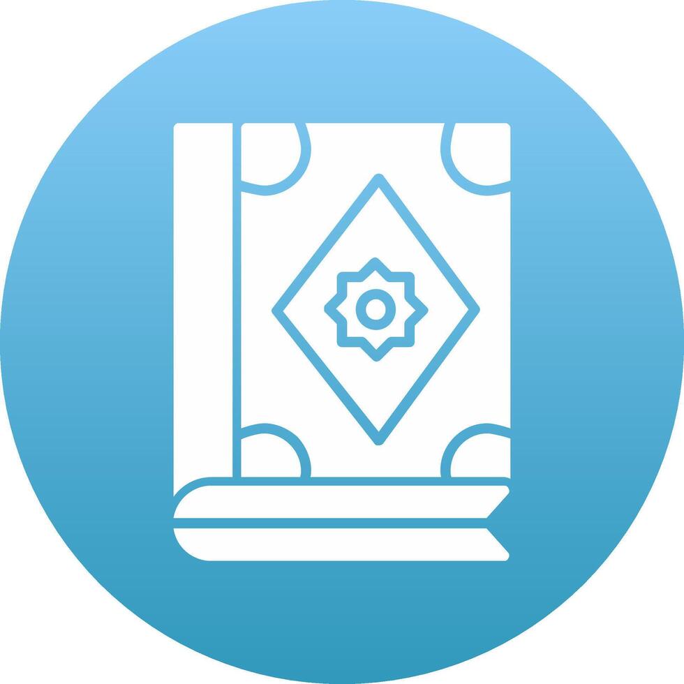Quran Icon Design Symbol vector