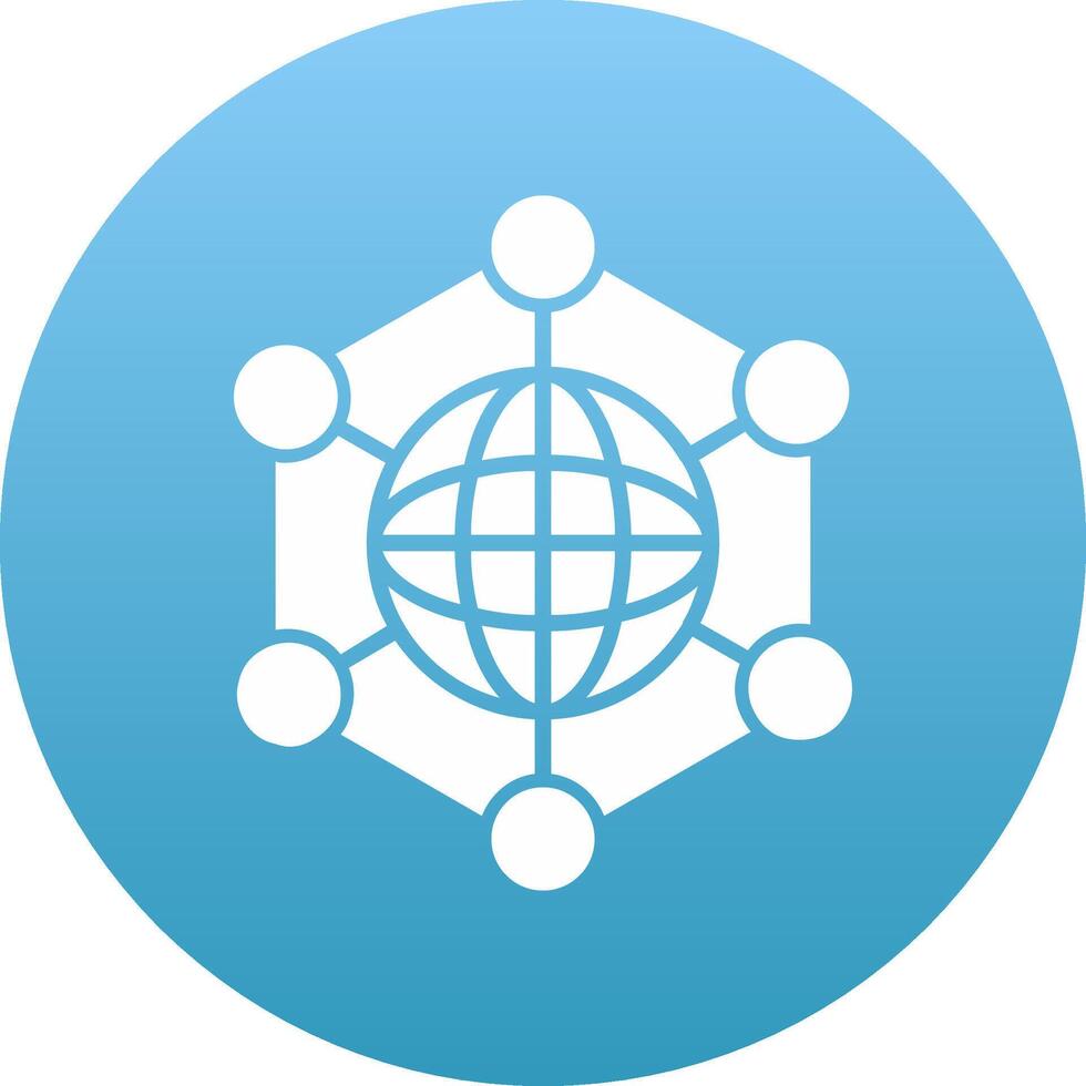 Networking Icon Design Symbol vector
