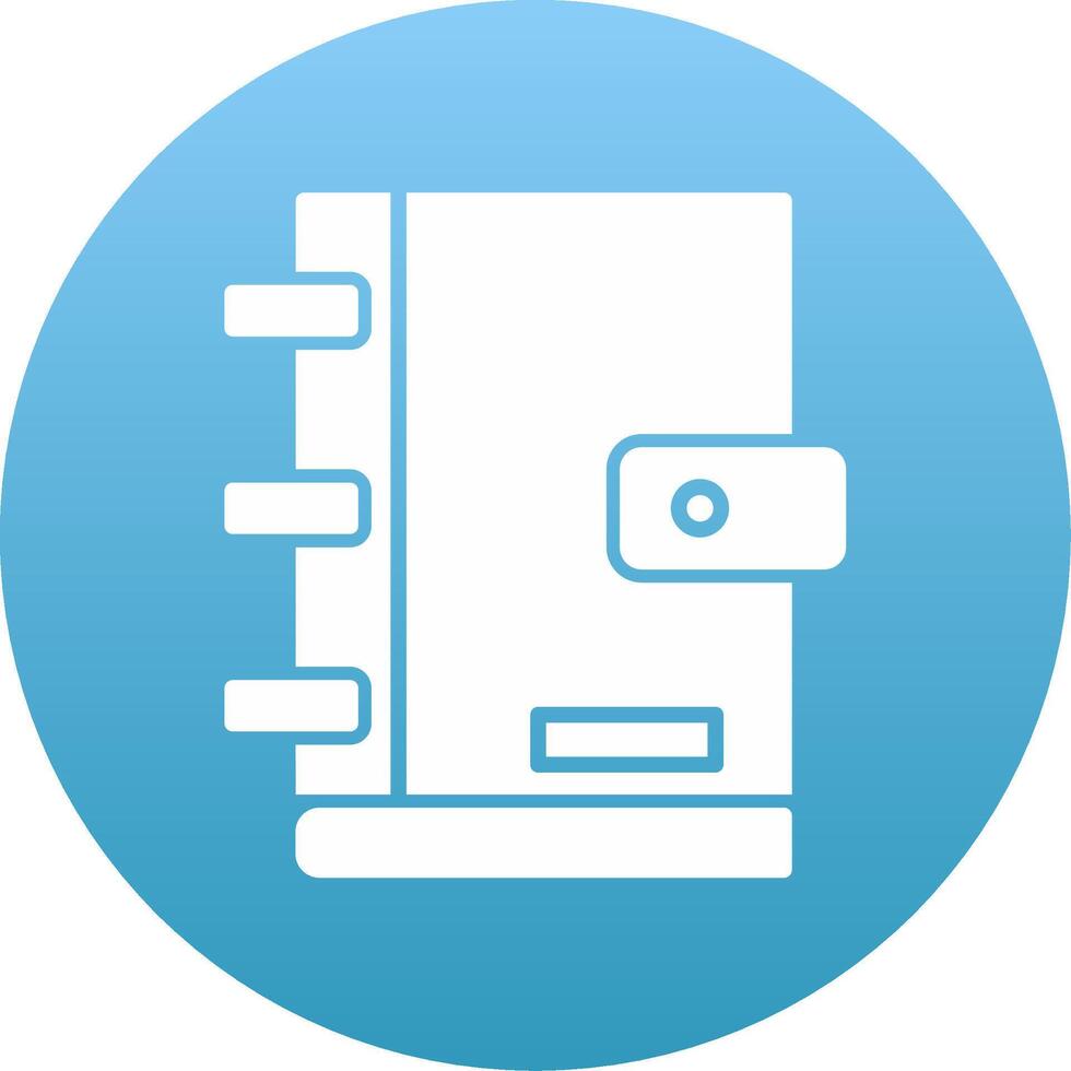 Notebook Icon Design Symbol vector