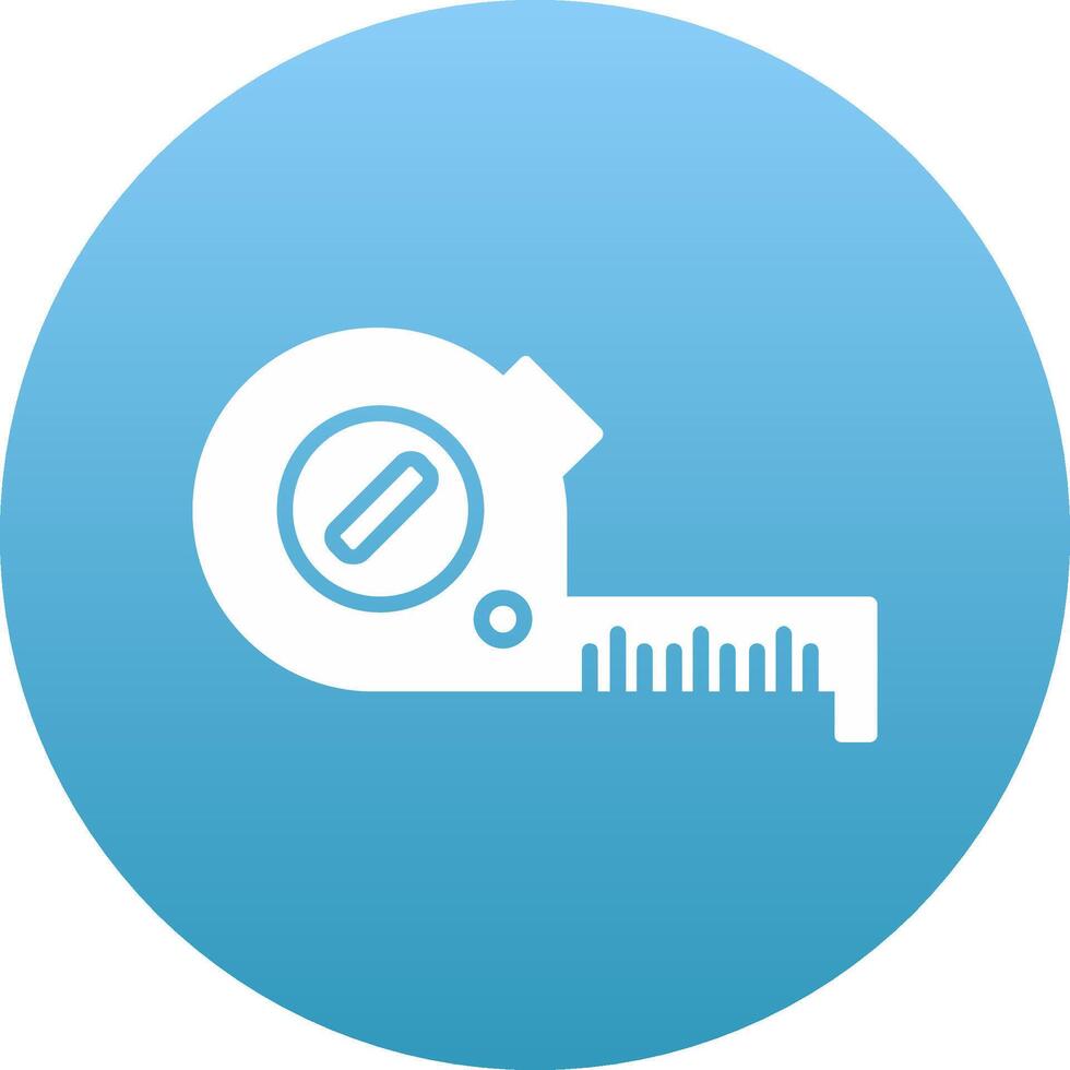 Measure Tape Icon Design Symbol vector