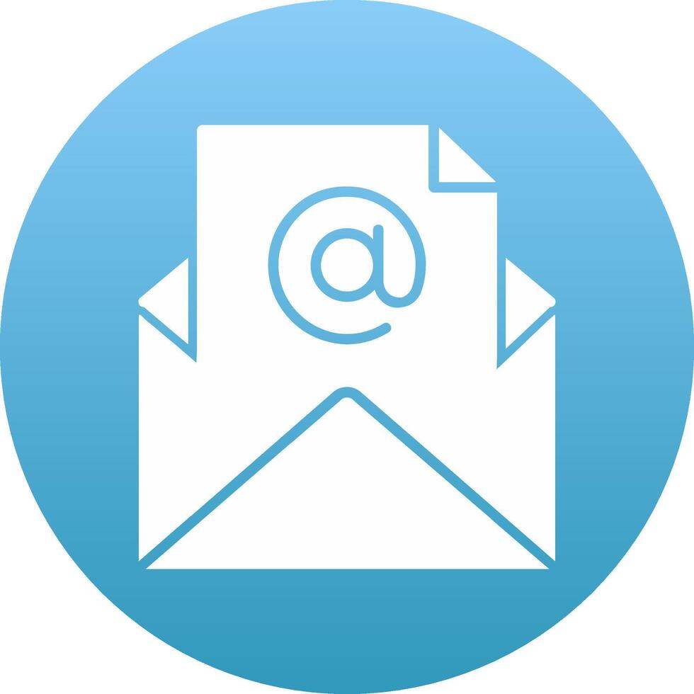 Mail Icon Design Symbol vector