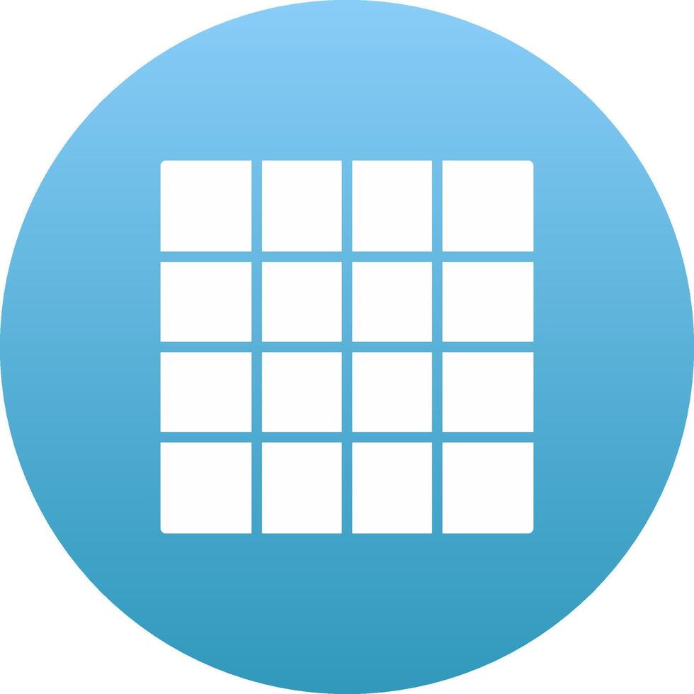 Grid Icon Design Symbol vector