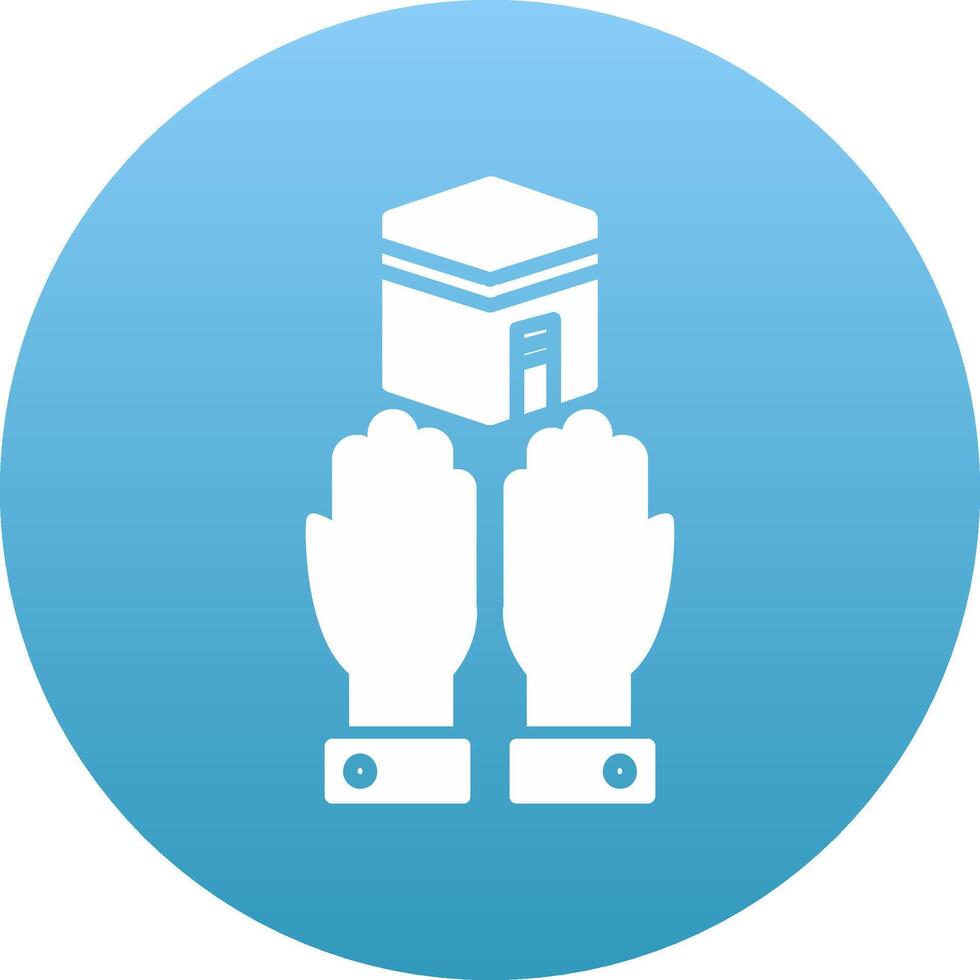 Prayer Icon Design Symbol vector