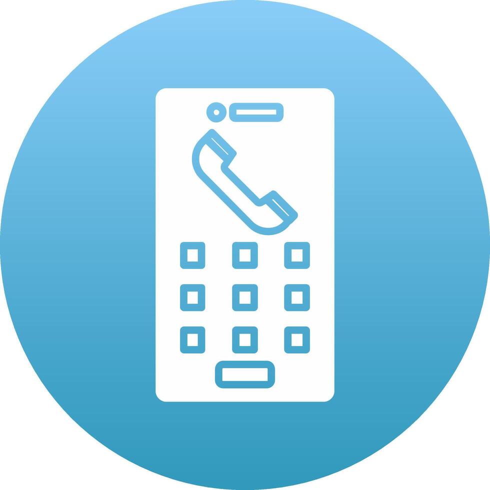 Keypad Icon Design Symbol vector