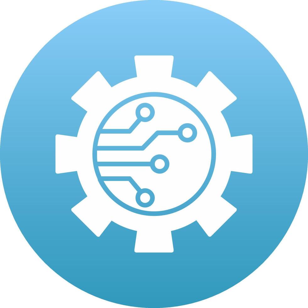 Digitalisation Icon Design Symbol vector