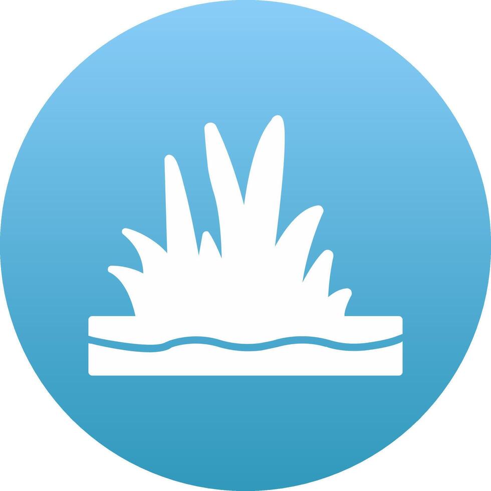 Grass Icon Design Symbol vector