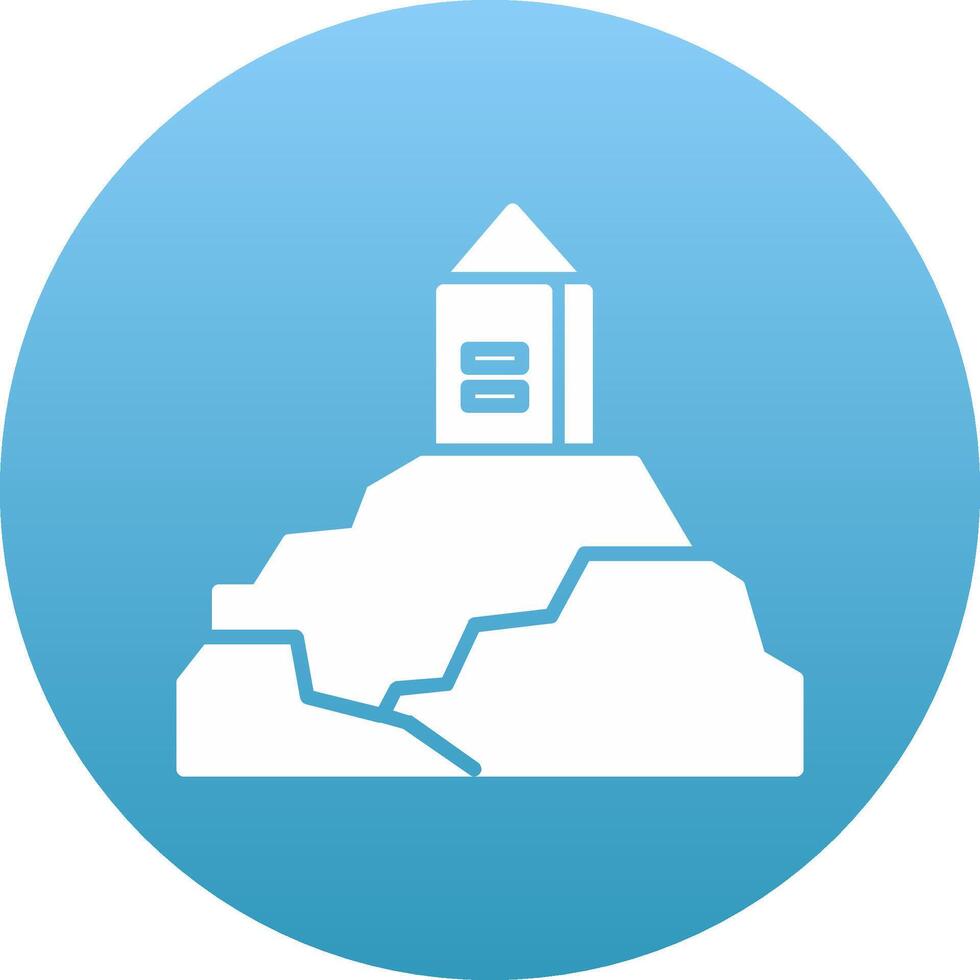 Mount Arafat Icon Design Symbol vector