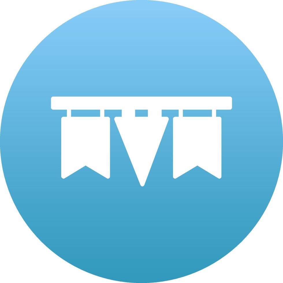 Garland Icon Design Symbol vector