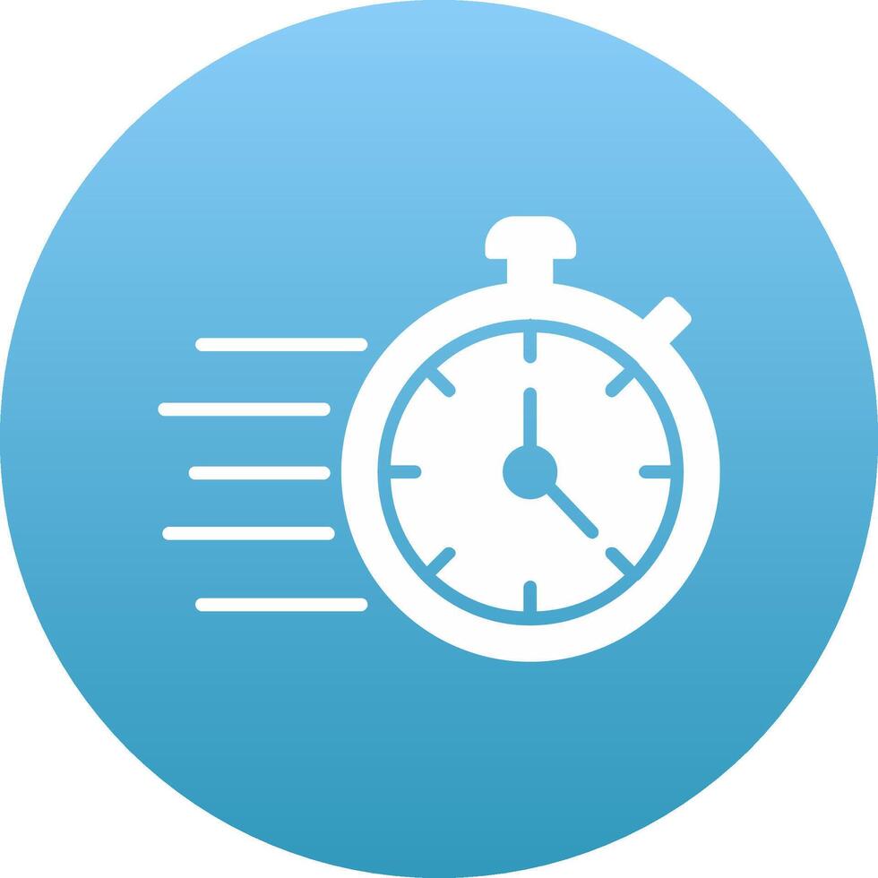 Fast Time Icon Design Symbol vector