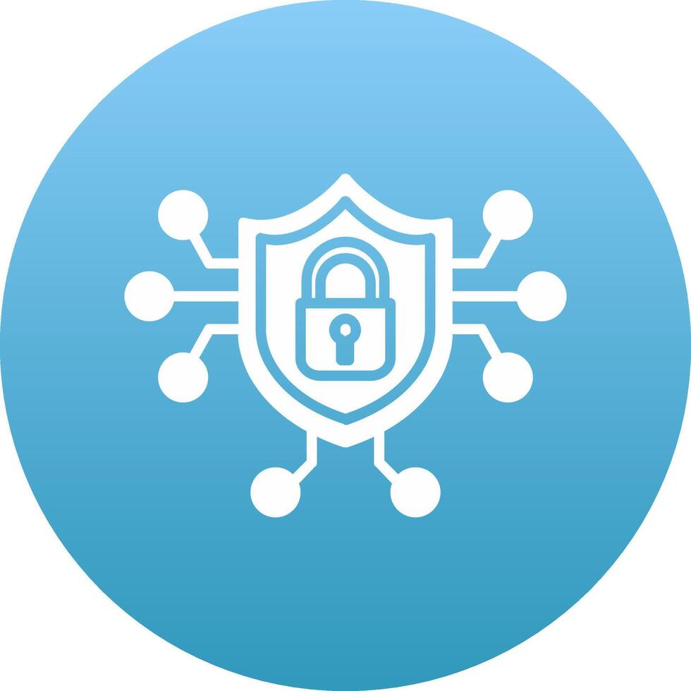 Cyber Security Icon Design Symbol vector