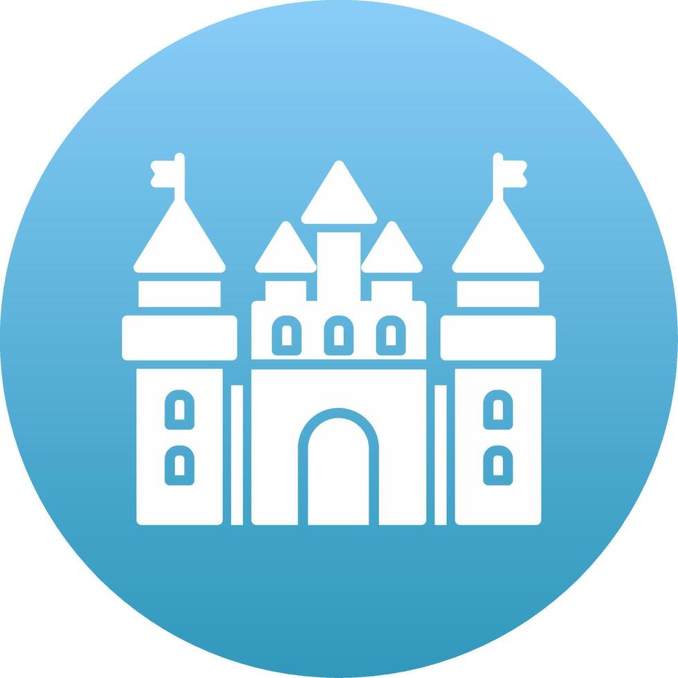 Castle Icon Design Symbol vector