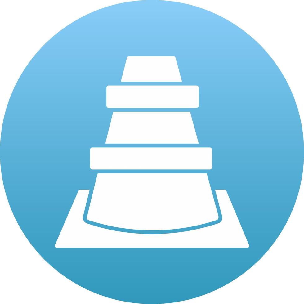 Cone Icon Design Symbol vector