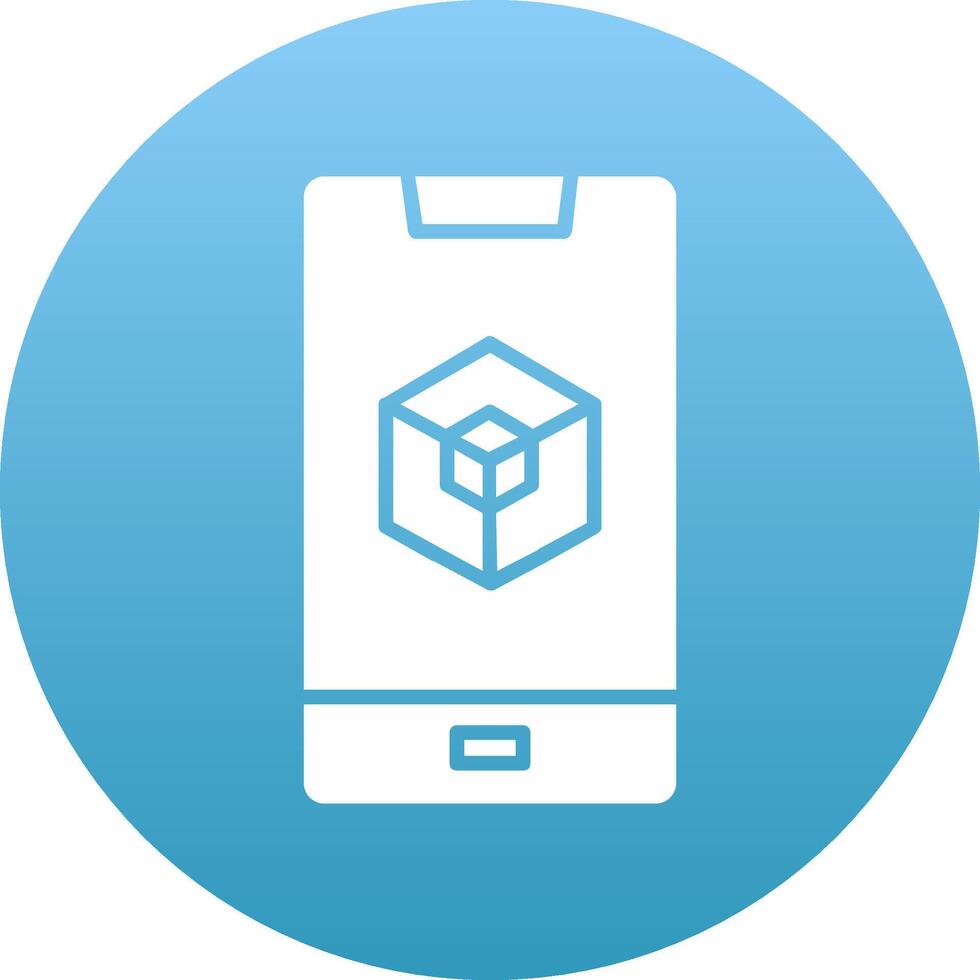 Augmented Reality Icon Design Symbol vector