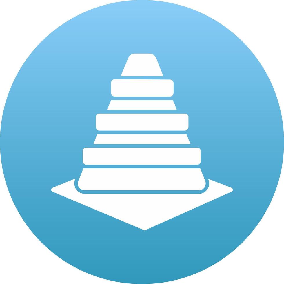 Cone Icon Design Symbol vector