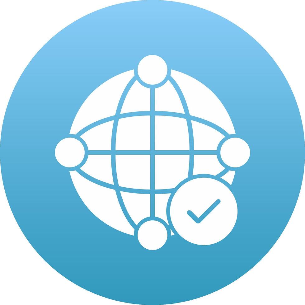 Connected Icon Design Symbol vector