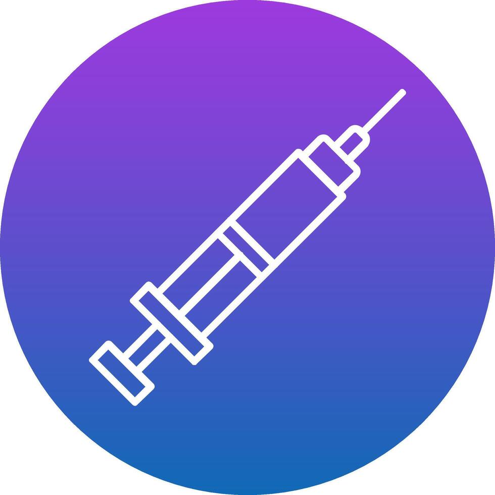 Injection Icon Design Symbol vector
