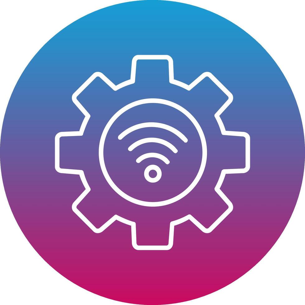 Setting Icon Design Symbol vector