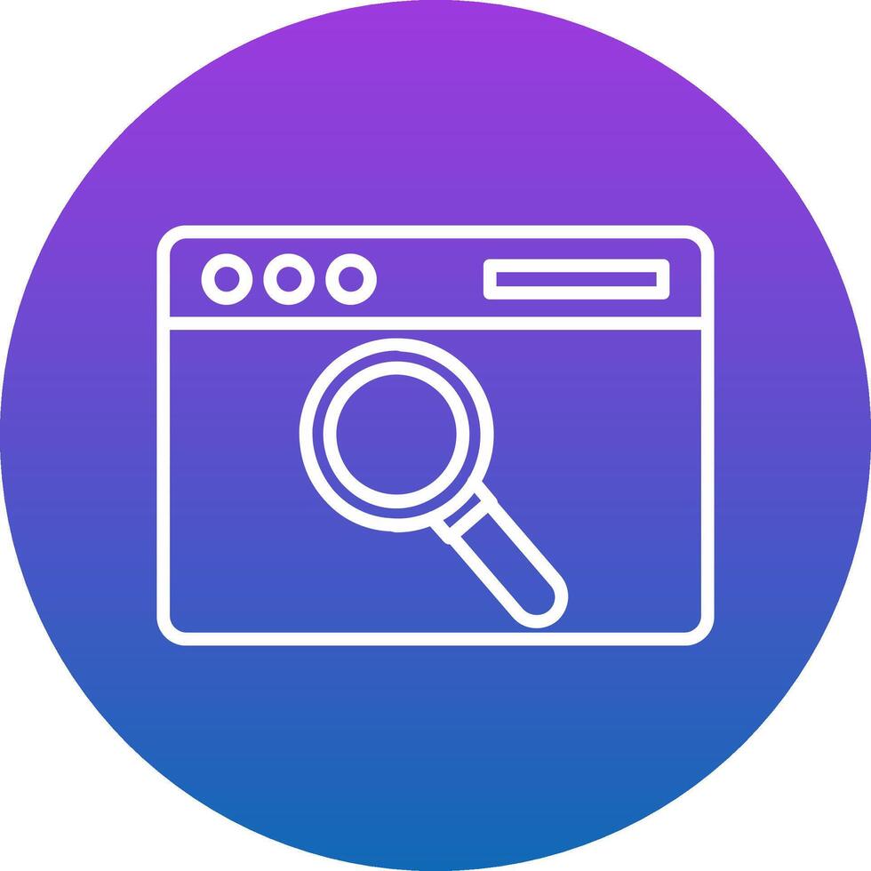 Search Icon Design Symbol vector