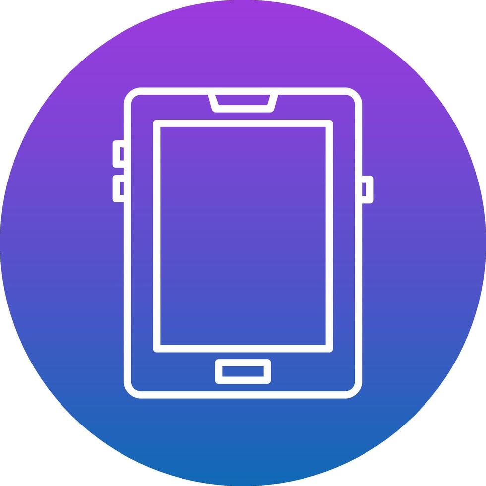 Tablet Icon Design Symbol vector
