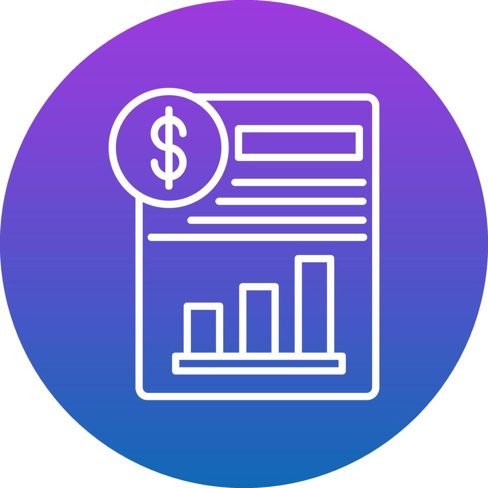 Statement Icon Design Symbol vector