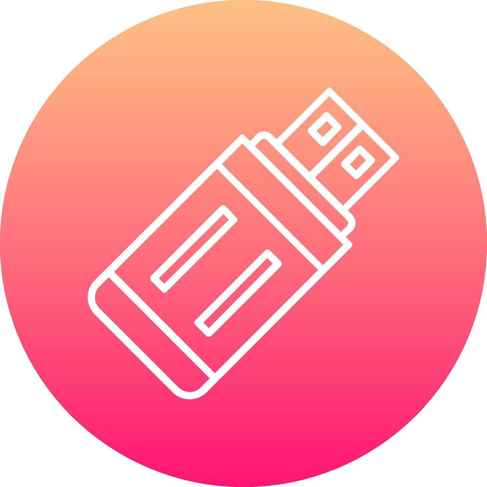 Usb Flash Drive Icon Design Symbol vector