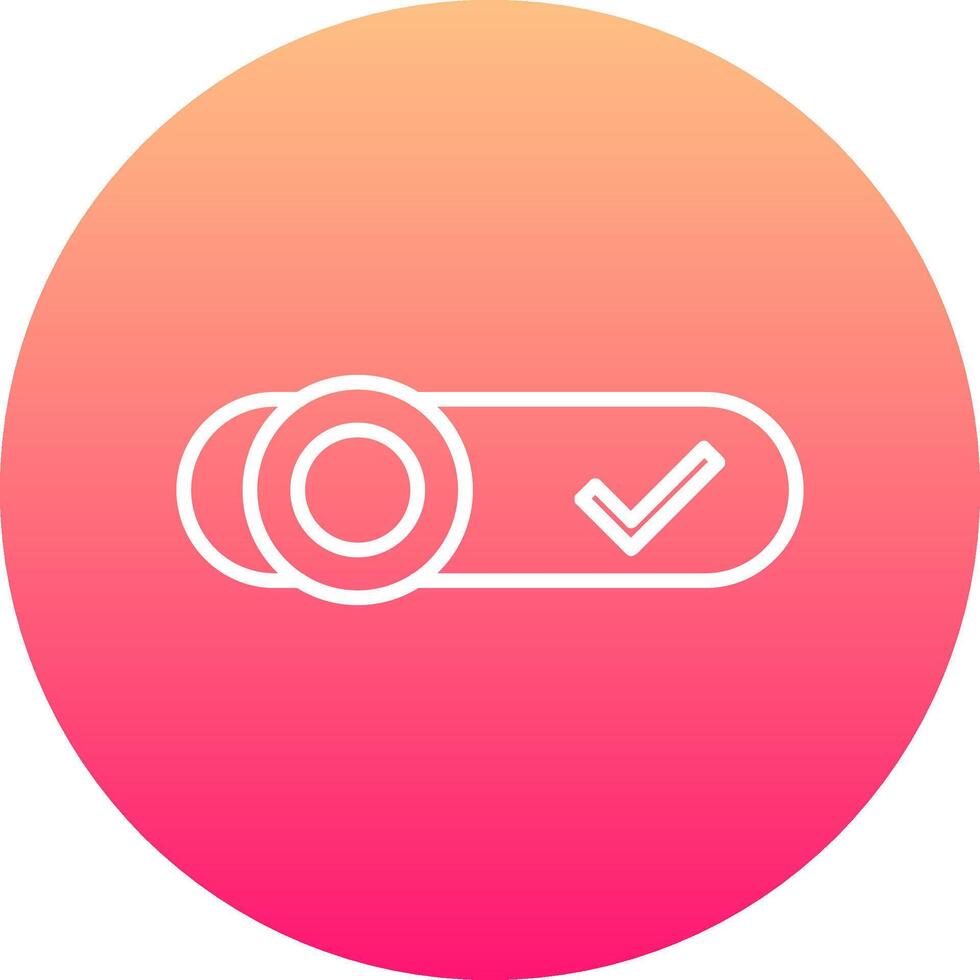 Toggle Icon Design Symbol vector
