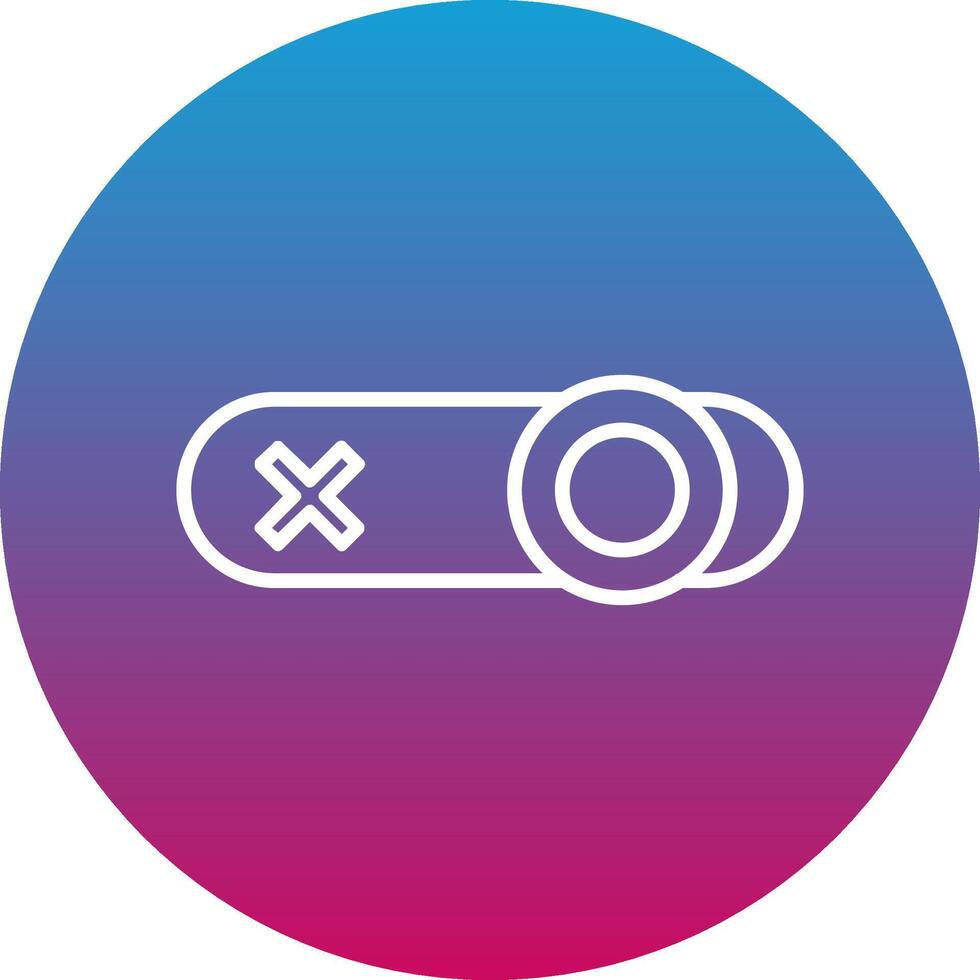 Toggle Icon Design Symbol vector