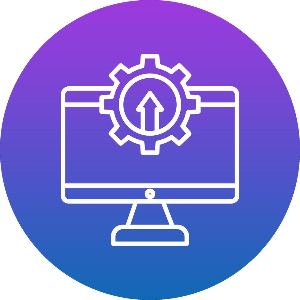 Upgrade Icon Design Symbol vector