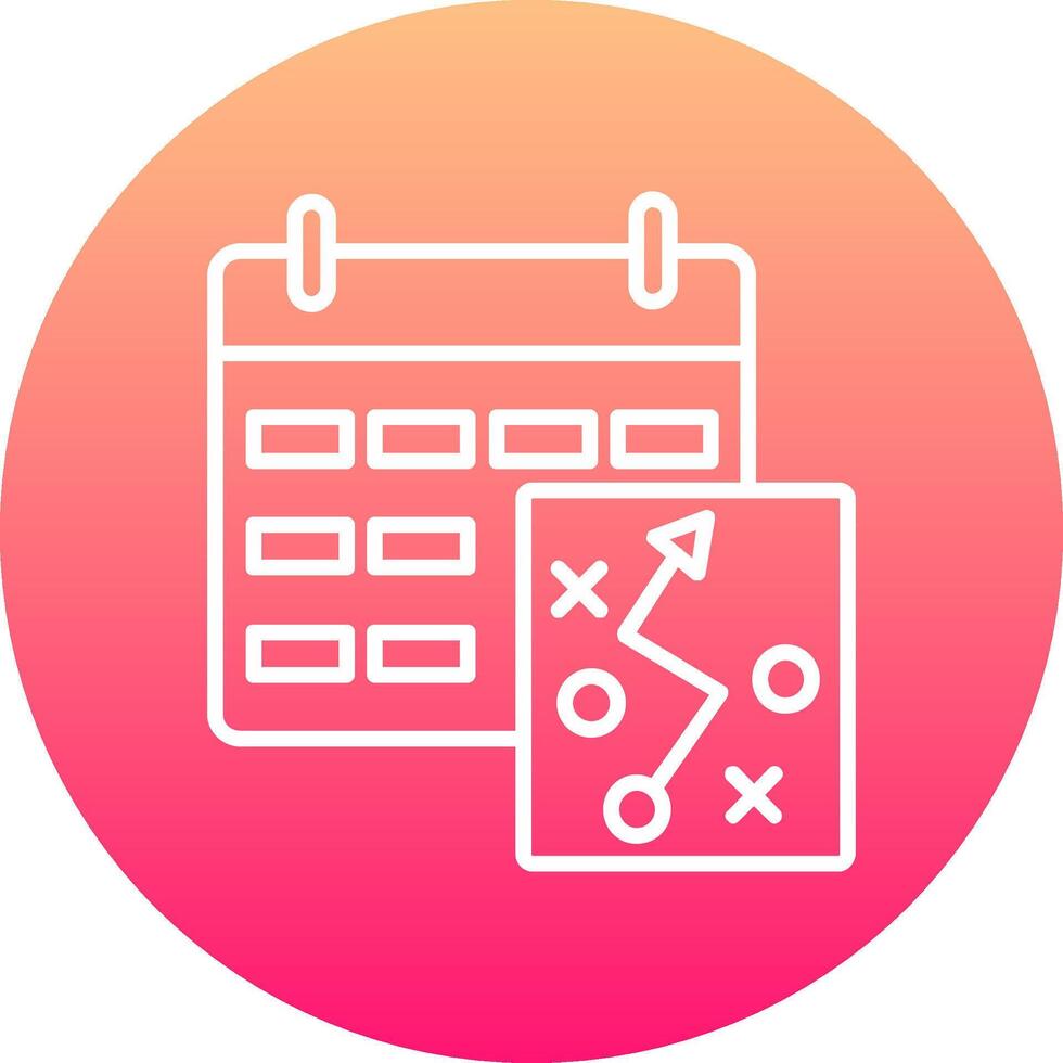 Strategy Icon Design Symbol vector