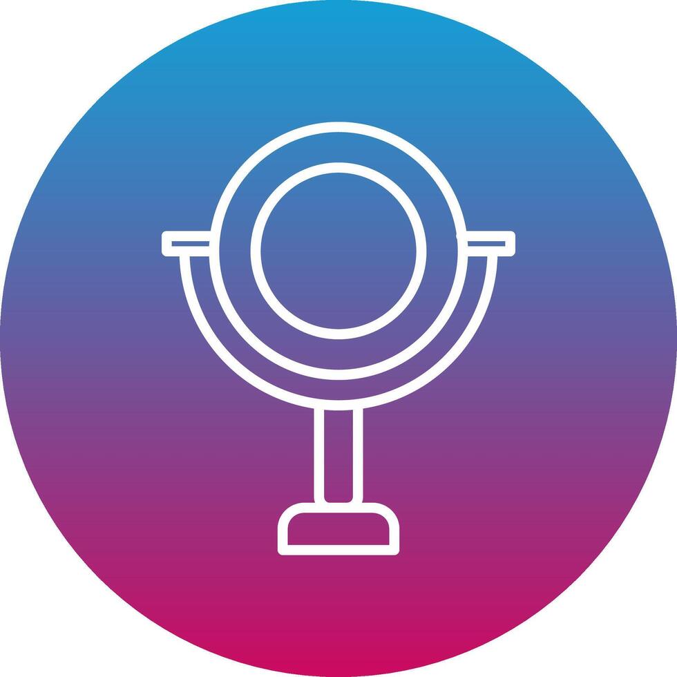 Mirror Icon Design Symbol vector