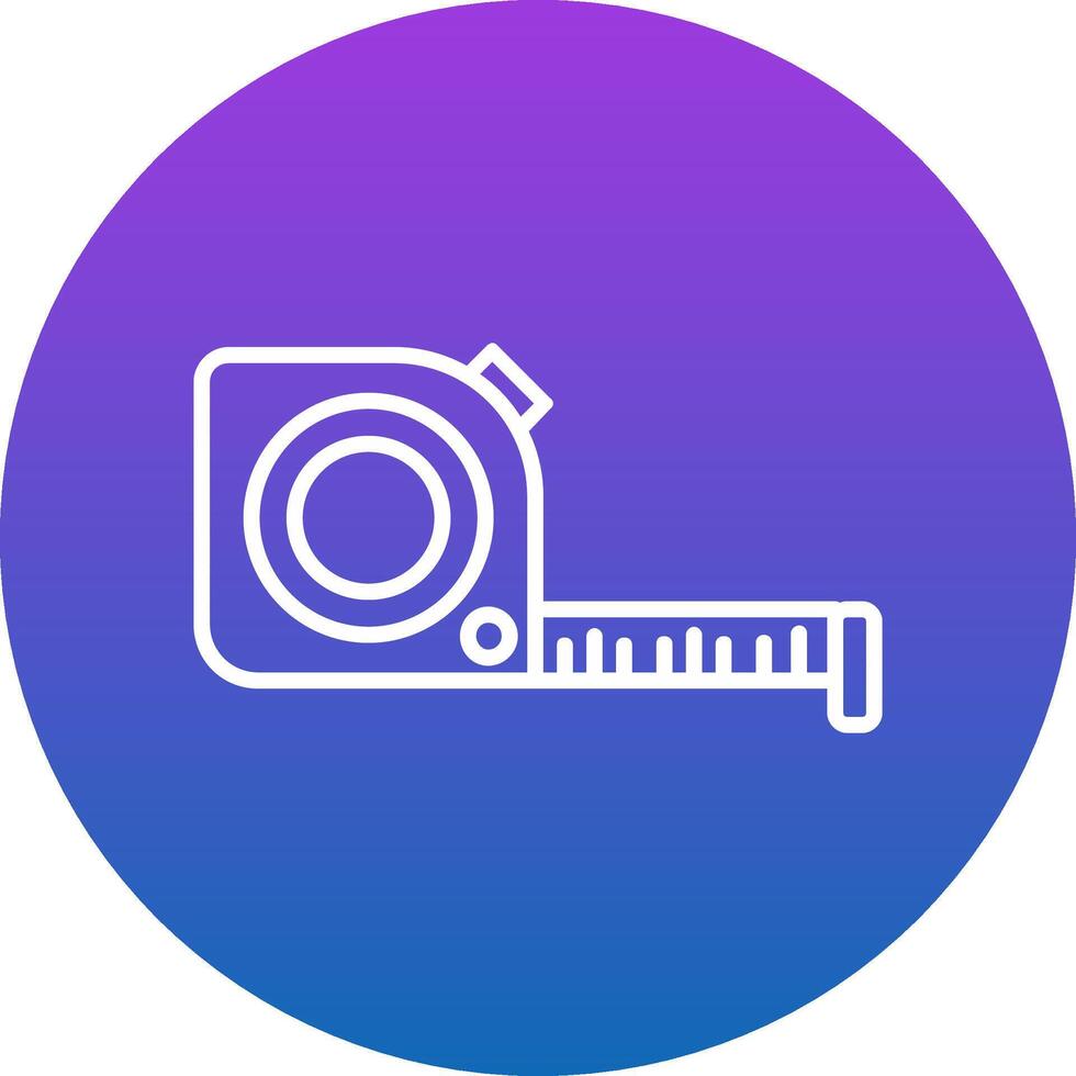 Tape Measure Icon Design Symbol vector