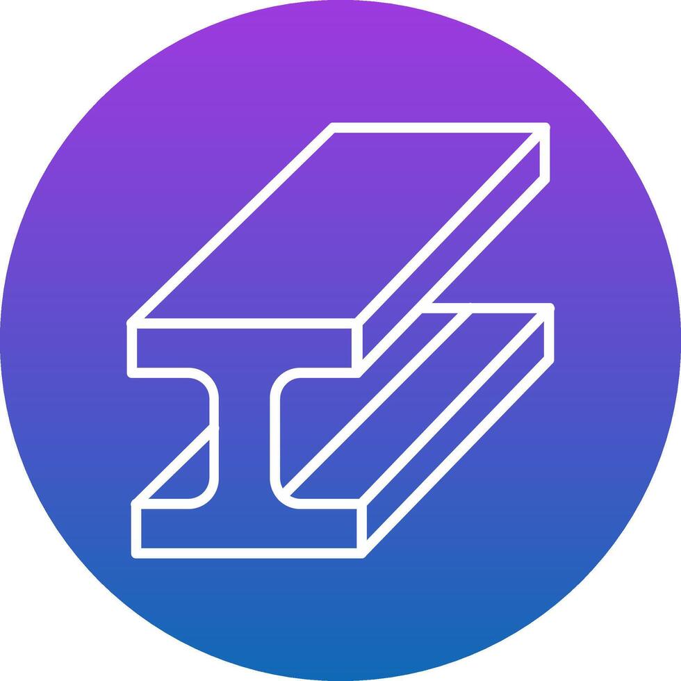 Steel Icon Design Symbol vector