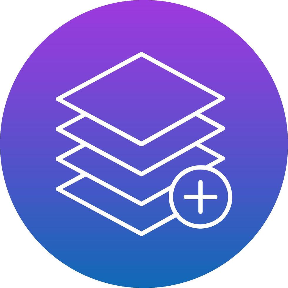 Layers Icon Design Symbol vector