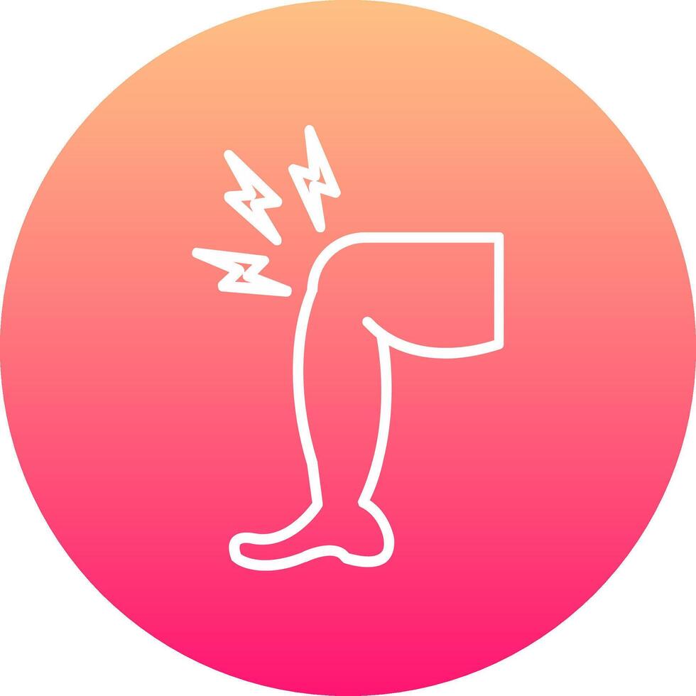 Pain Icon Design Symbol vector