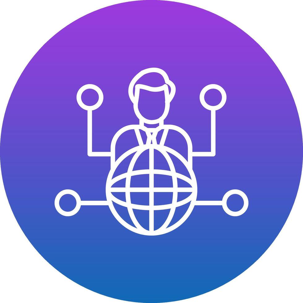 Outsource Icon Design Symbol vector