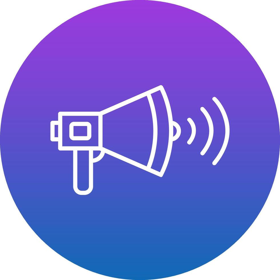 Megaphone Icon Design Symbol vector