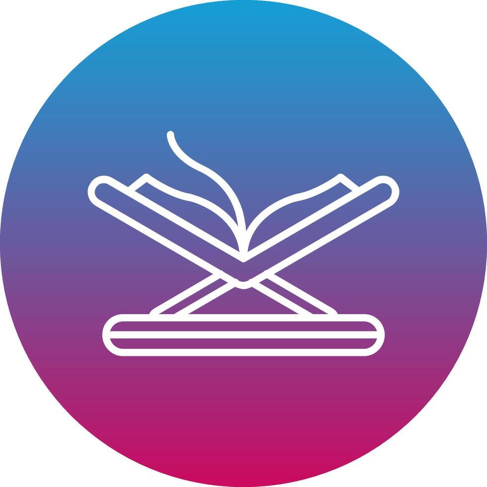 Quran Icon Design Symbol vector
