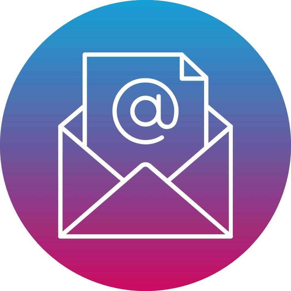 Mail Icon Design Symbol vector