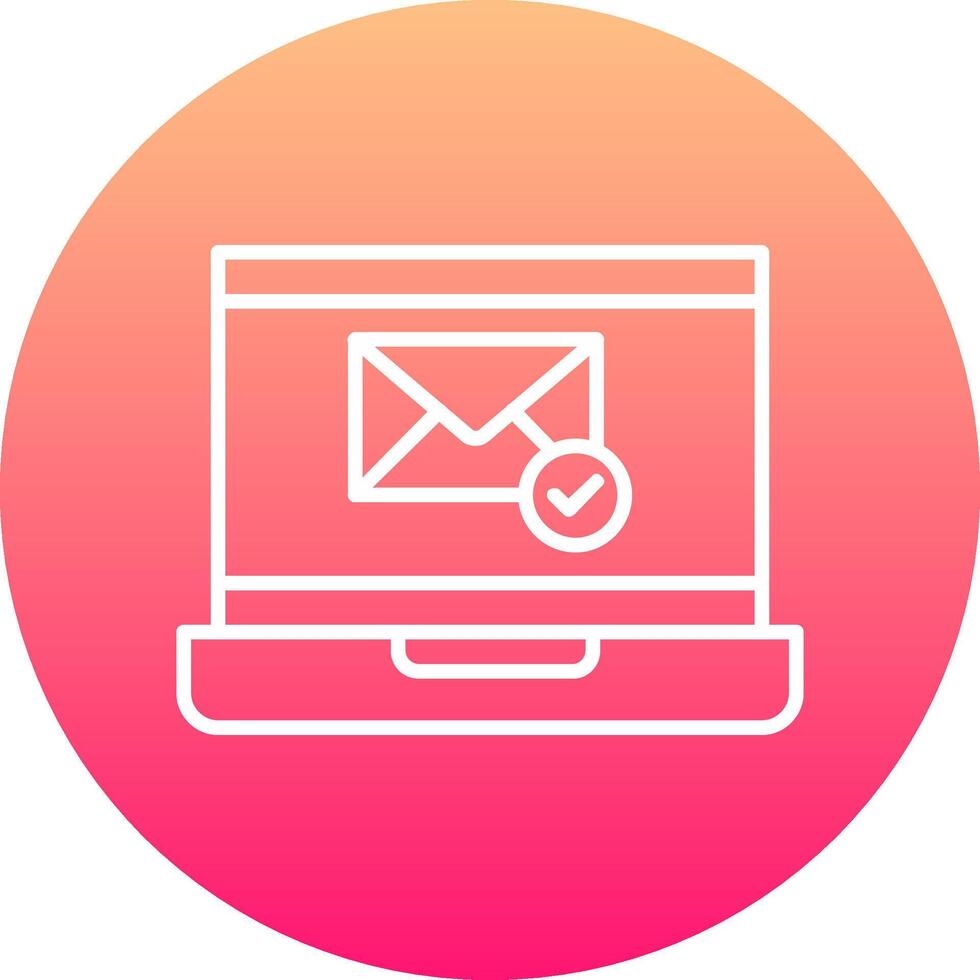 Mailing Icon Design Symbol vector
