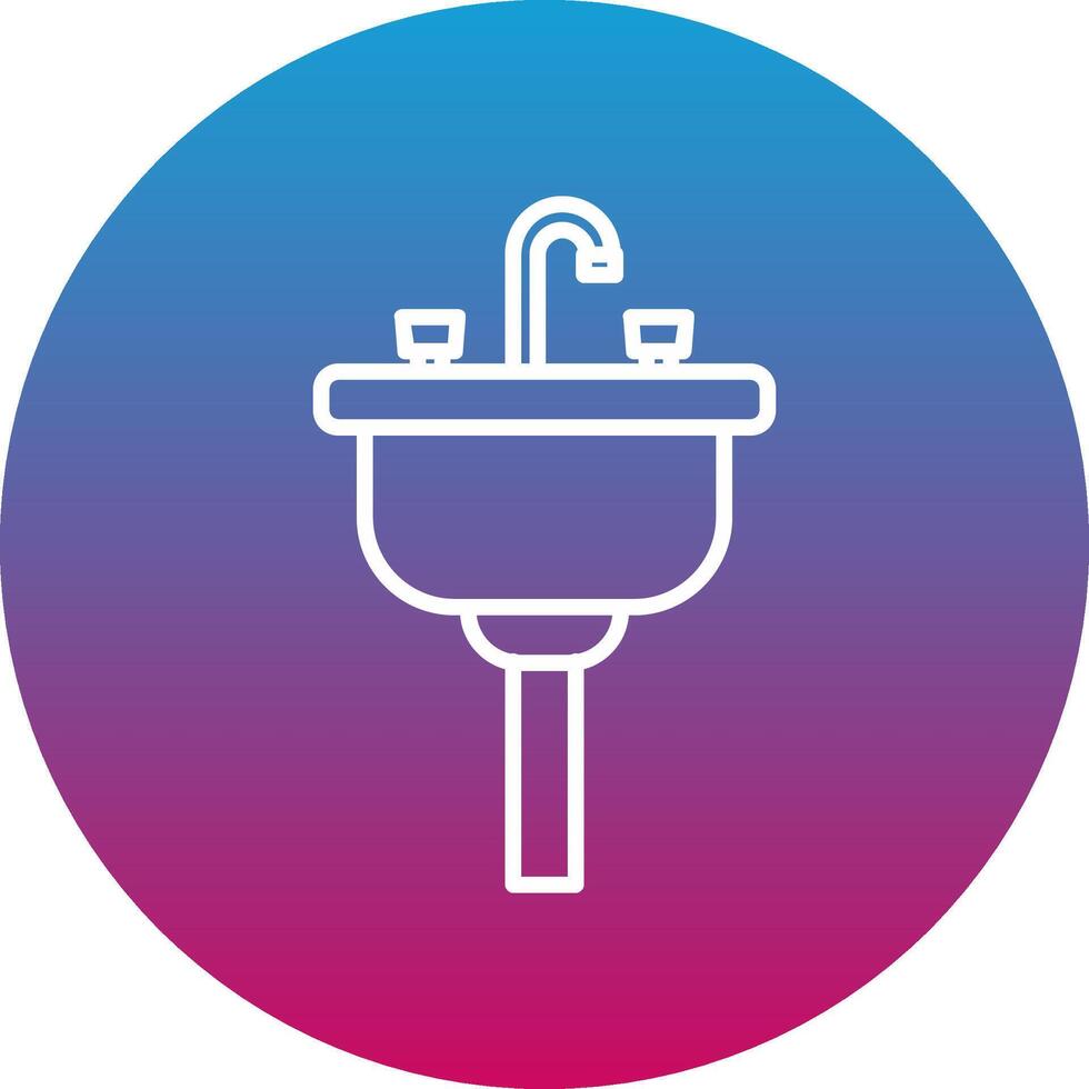 Sink Icon Design Symbol vector
