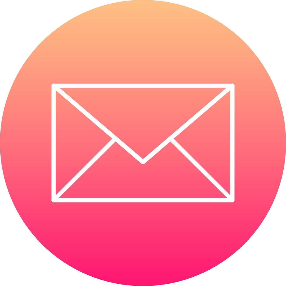 Mail Icon Design Symbol vector