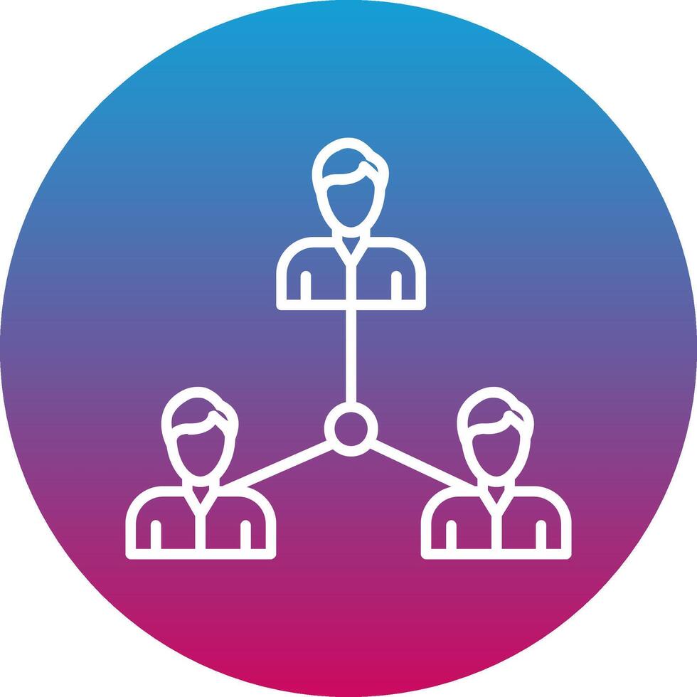 Hierarchy Icon Design Symbol vector