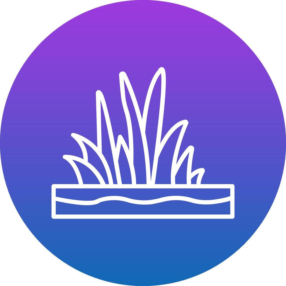 Grass Icon Design Symbol vector