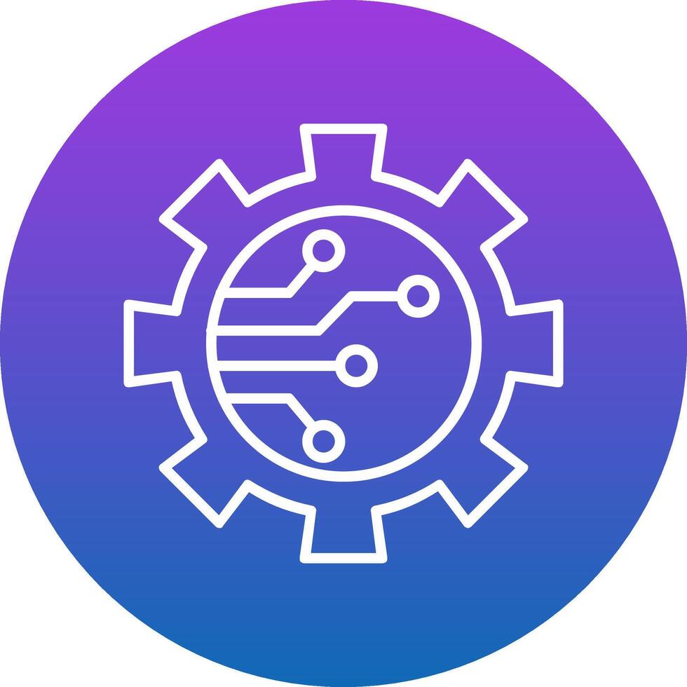 Digitalisation Icon Design Symbol vector