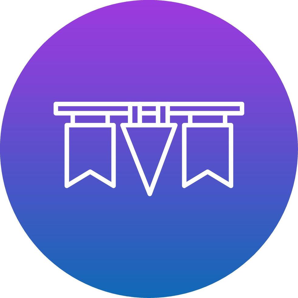 Garland Icon Design Symbol vector
