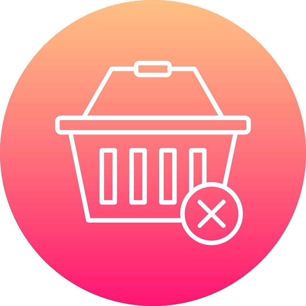 Cancel Icon Design Symbol vector